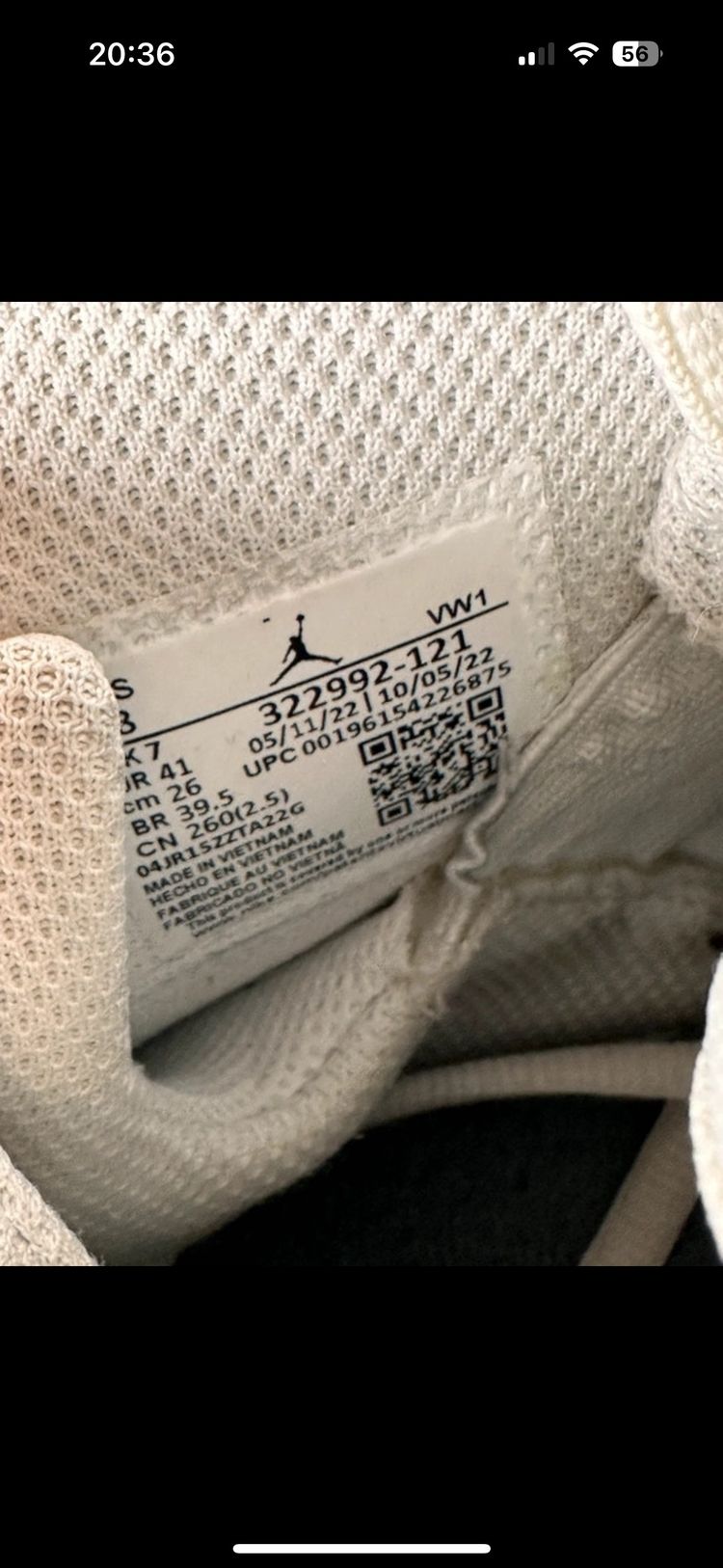 Immagine di Nike Air Jordan 6 Rings Sneakers 8