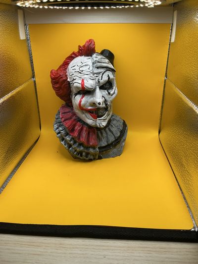 Clown Bust Sculpture