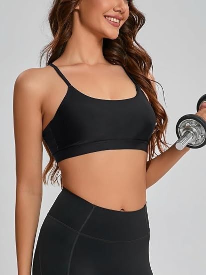 Black Sports Bra image 5