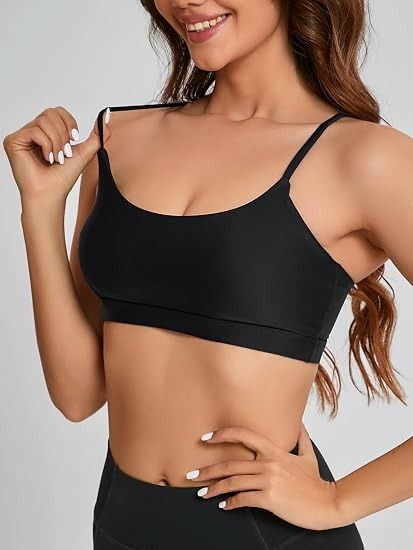 Black Sports Bra image 6