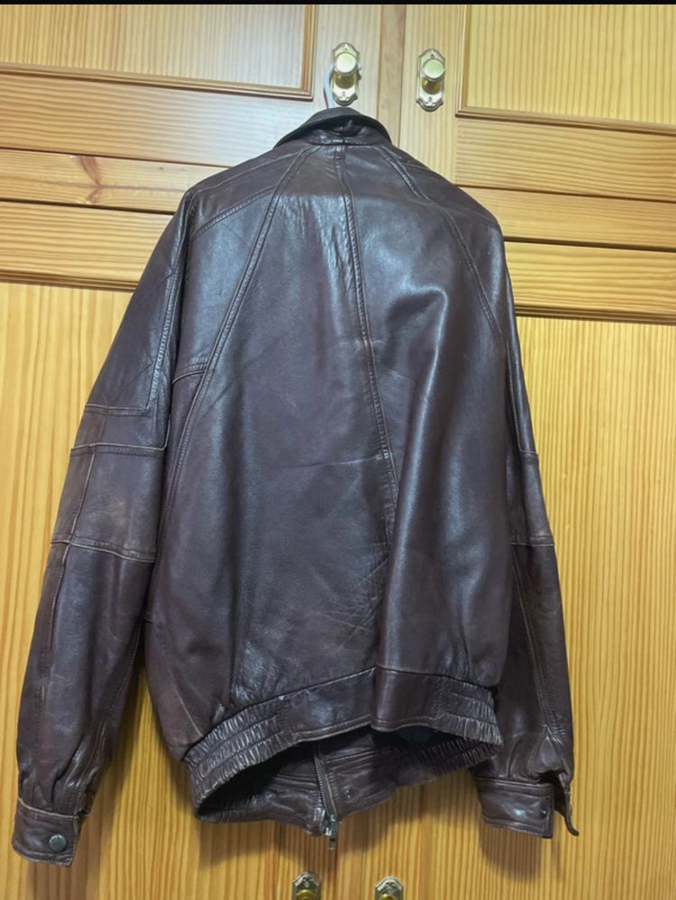 Zerimar Brown Leather Jacket