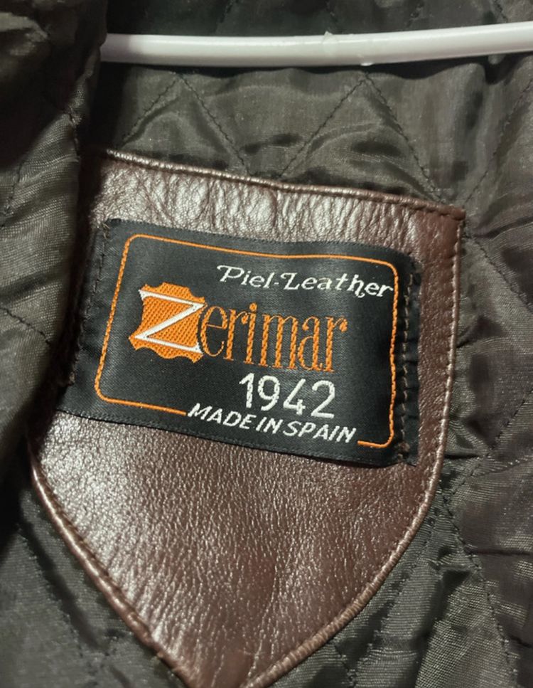 Zerimar Brown Leather Jacket 2
