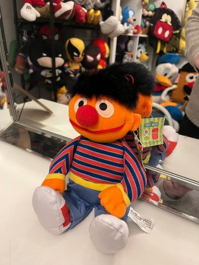 Bert and Ernie Striped Shirt Plush Doll