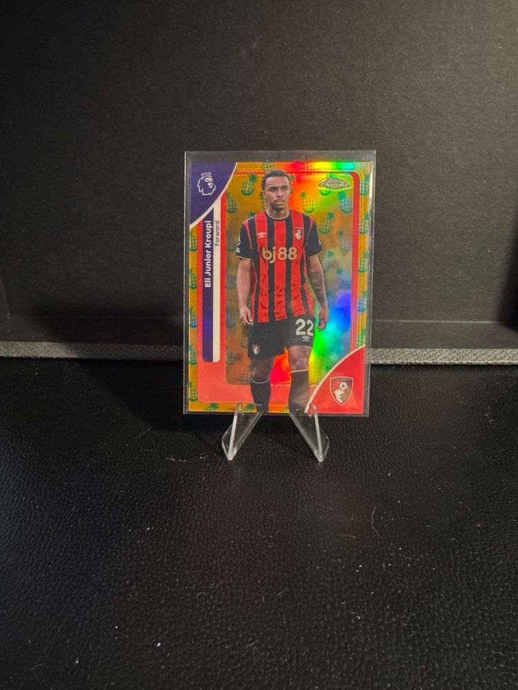Eli Junior Kroupi Pineaple Prallel 2025-26 Topps Chrome
