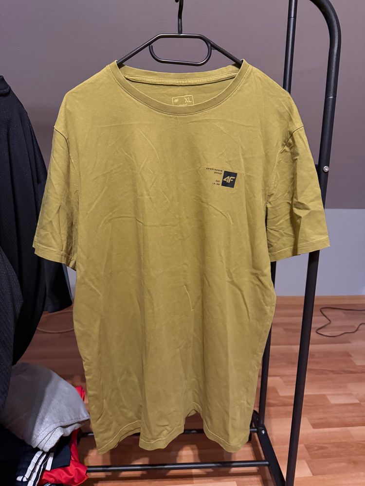 4F 4F Olive Green T-Shirt product image