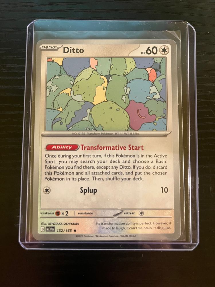 Ditto non holo MEW 132/165