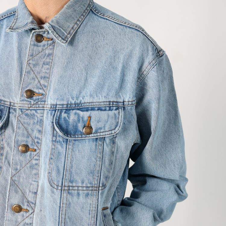 Light Blue 90s Wrangler Denim Jacket (M) 4