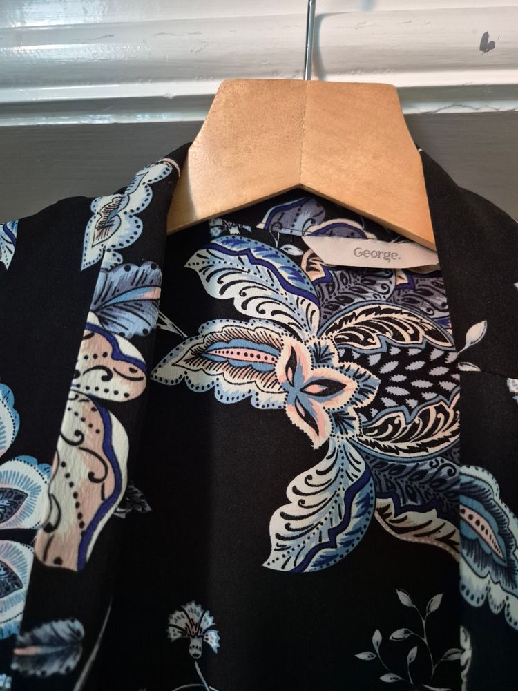 George Floral Patterned kimono  2