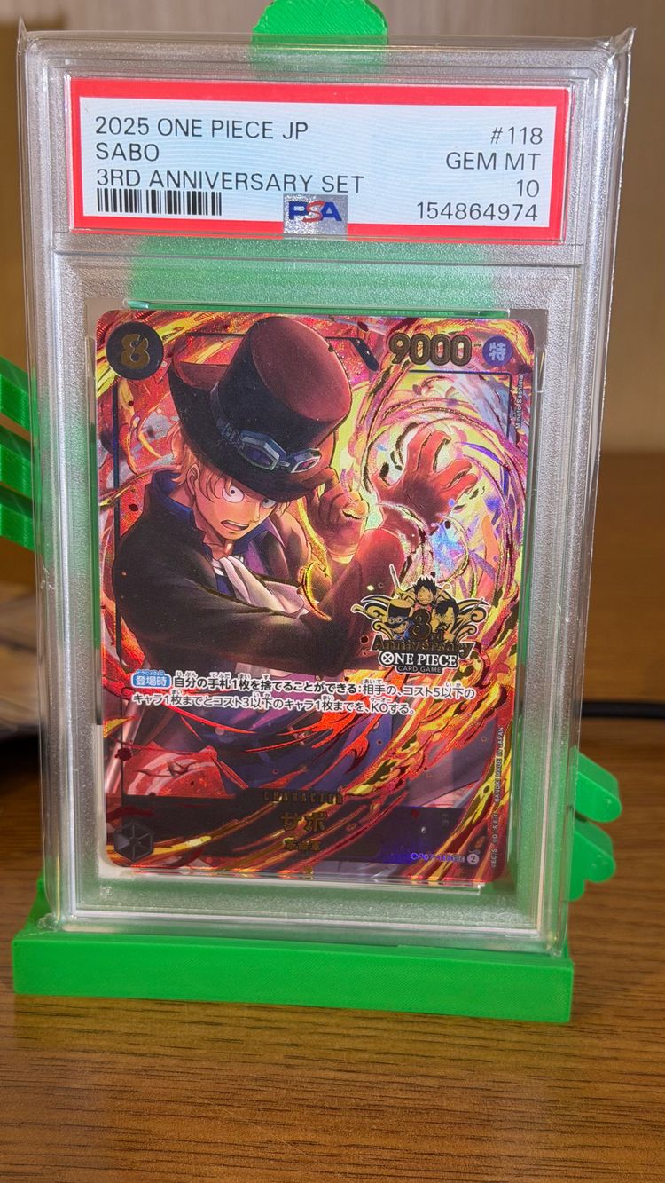 Set 2025 One Piece Jp Sabo 3Rd Anniversary Set Card product image