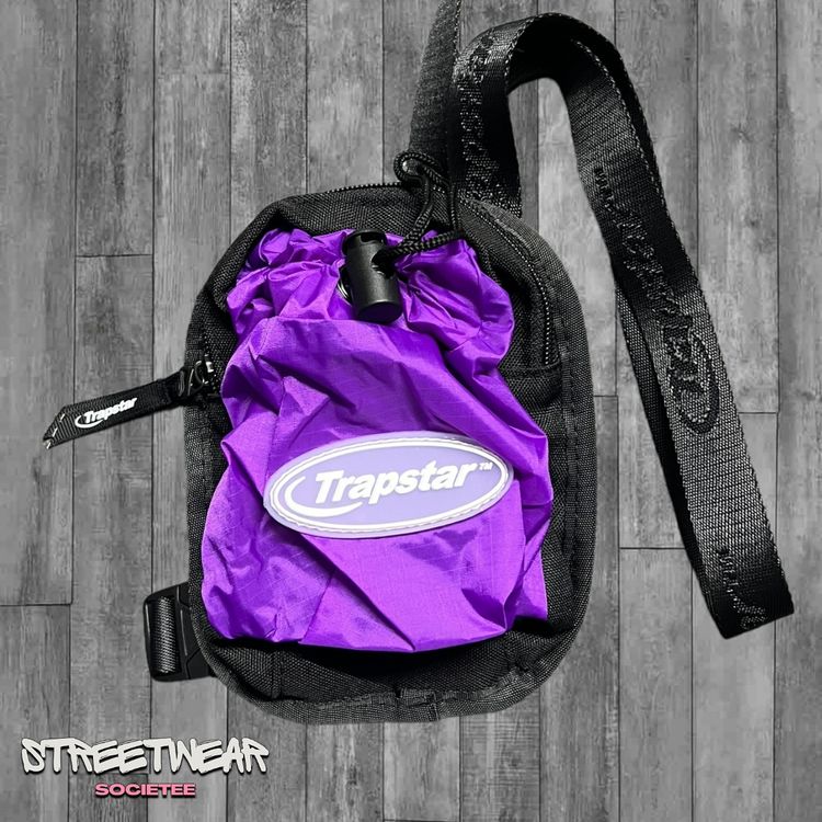 Trapstar Bag “Hyperdrive Toggle" Purple 🌪
