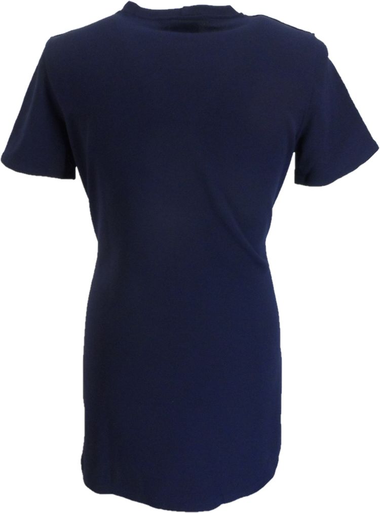 Immagine di LHM Ladies 60s Retro Mod Vintage Navy/White/Red Chrissy Mini Dress 5