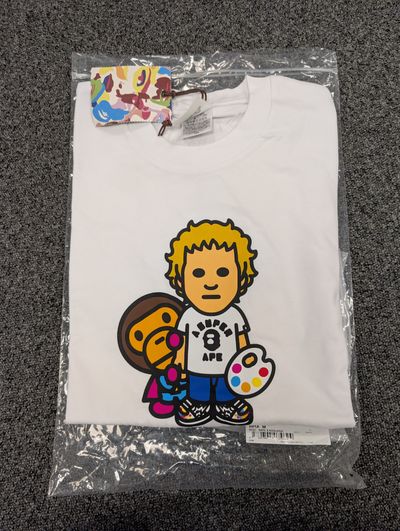 BAPE x KidSuper Colm & Baby Milo Tee