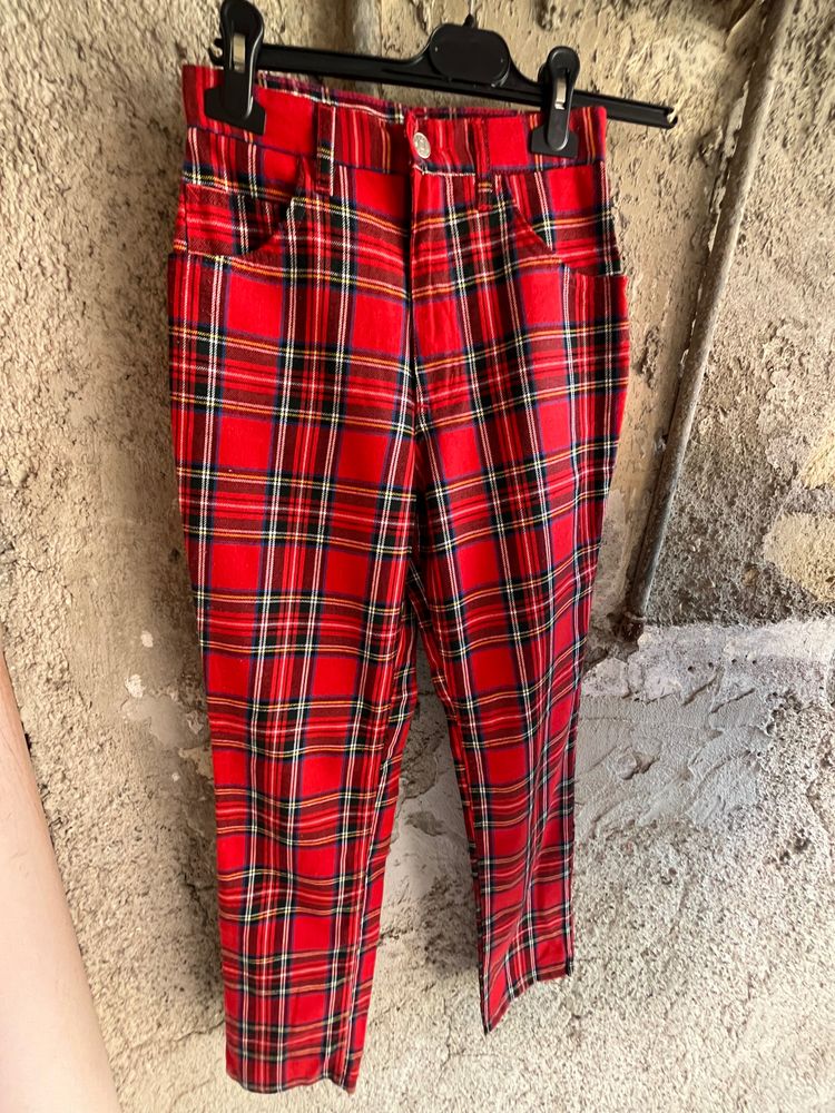 Other Rifle Red Tartan Plaid Pants product image