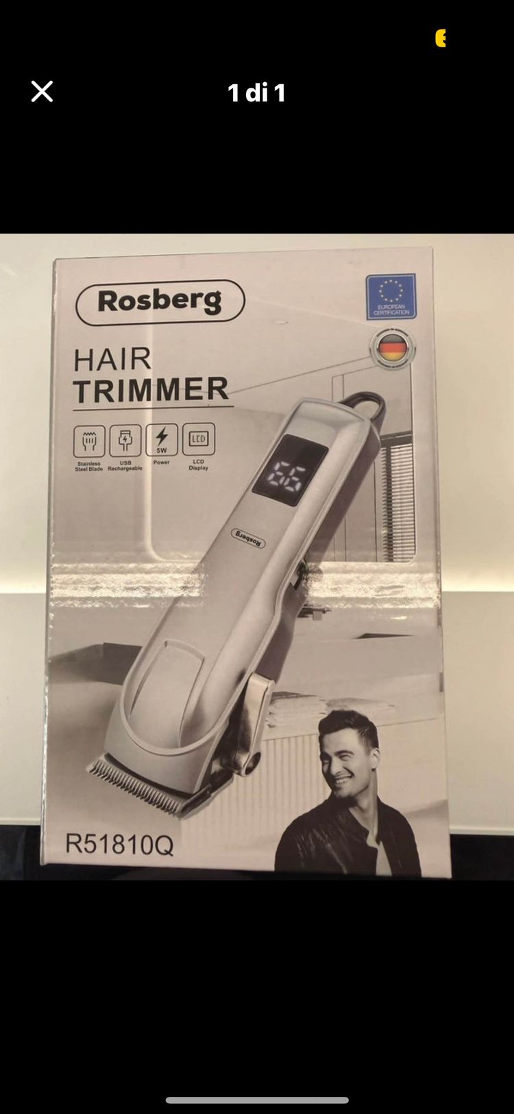 Other Taglia capelli elettrico- Rosberg Hair Trimmer product image