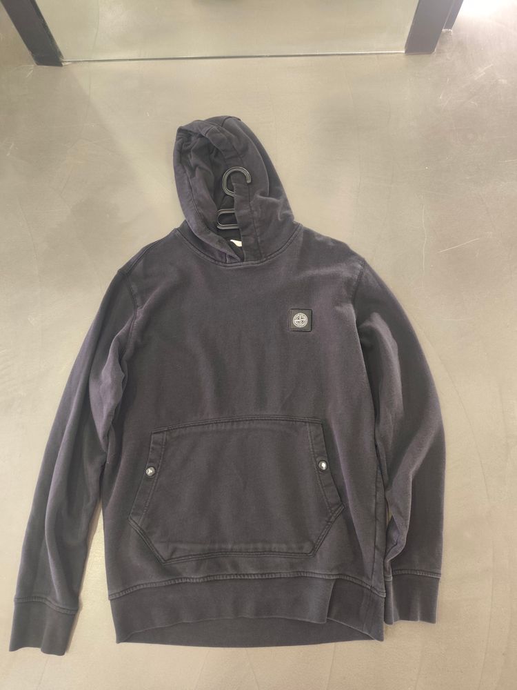 Stone Island Black Hoodie