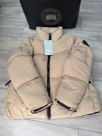 Canada Goose Lawrence Beige Puffer Jacket