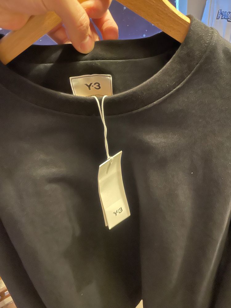 Y-3 Black Sweatshirt