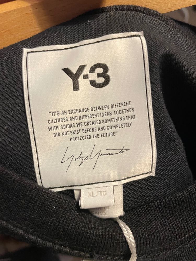 Y-3 Black Sweatshirt 3