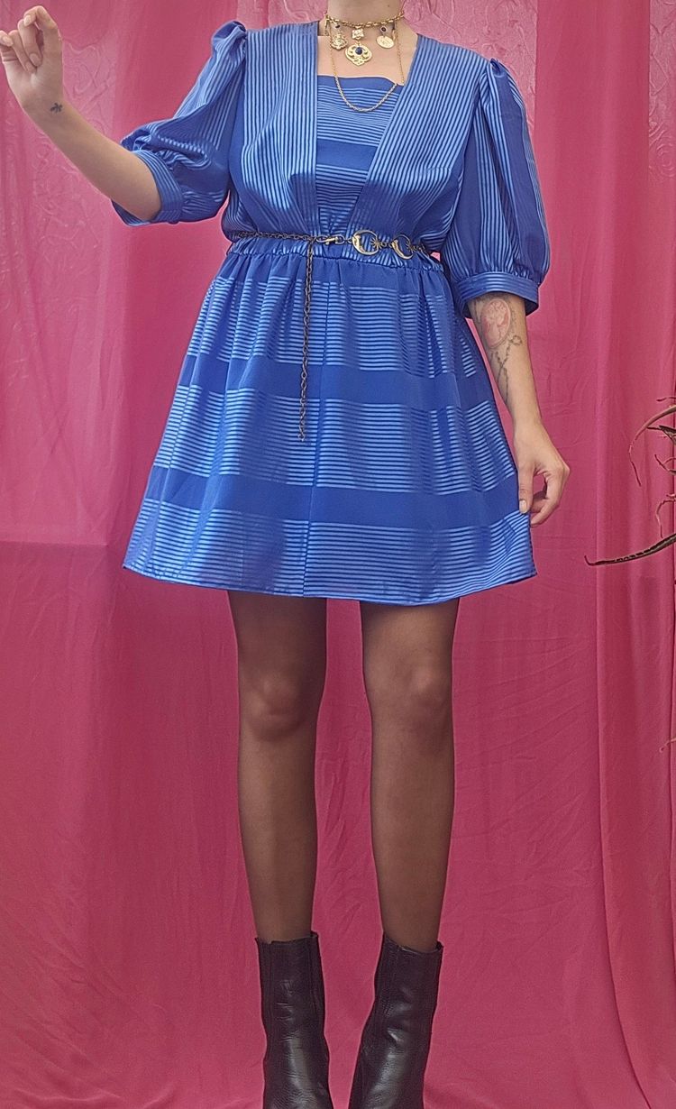 Kimchi Blue 80s Puff Sleeve Mini Dress product image