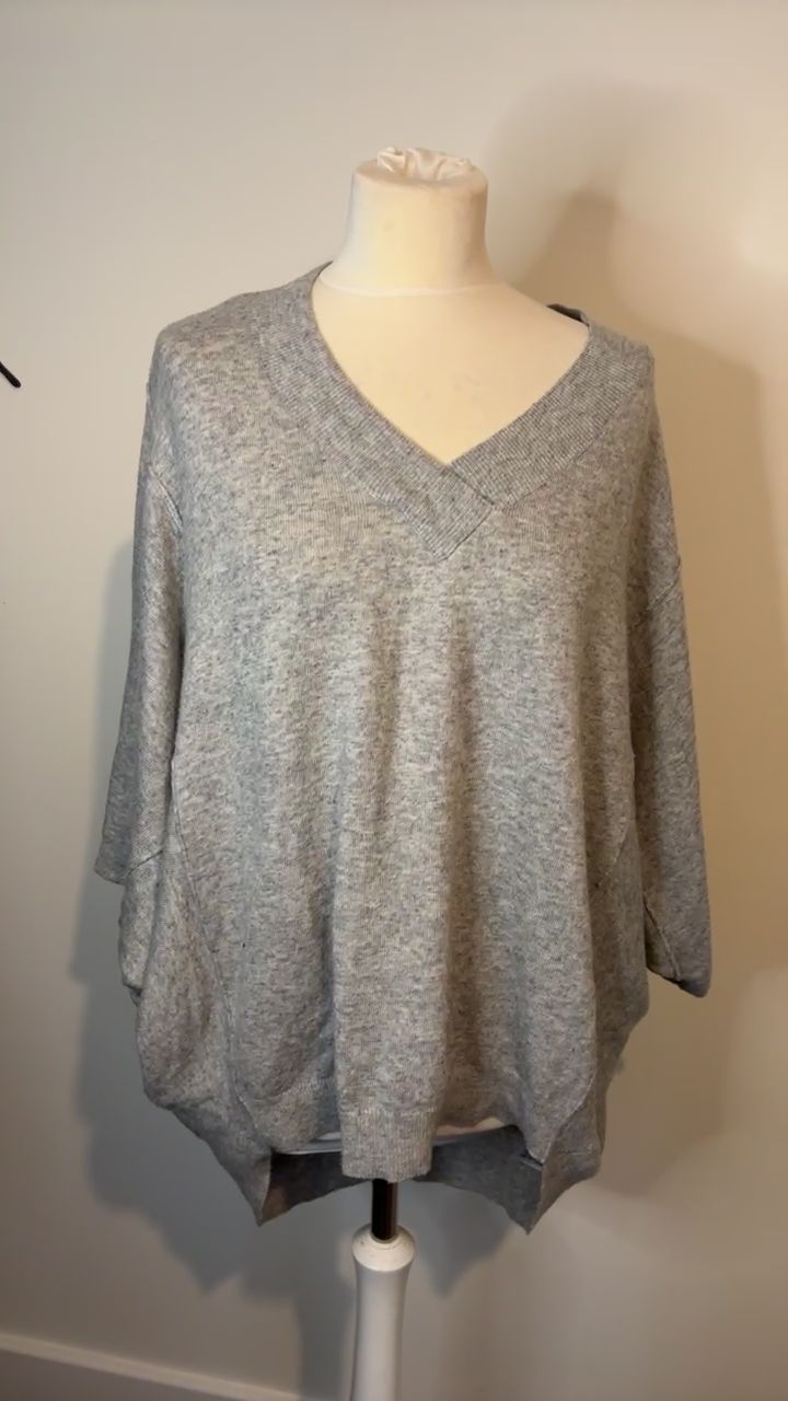 Phase Eight V-Neck Sweater oversized L  image 1
