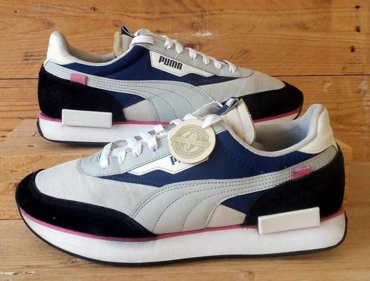 Puma Puma Future Rider Play-On Textile Trainers UK8/US9/EU42 393473-06 Grey/Blue product image