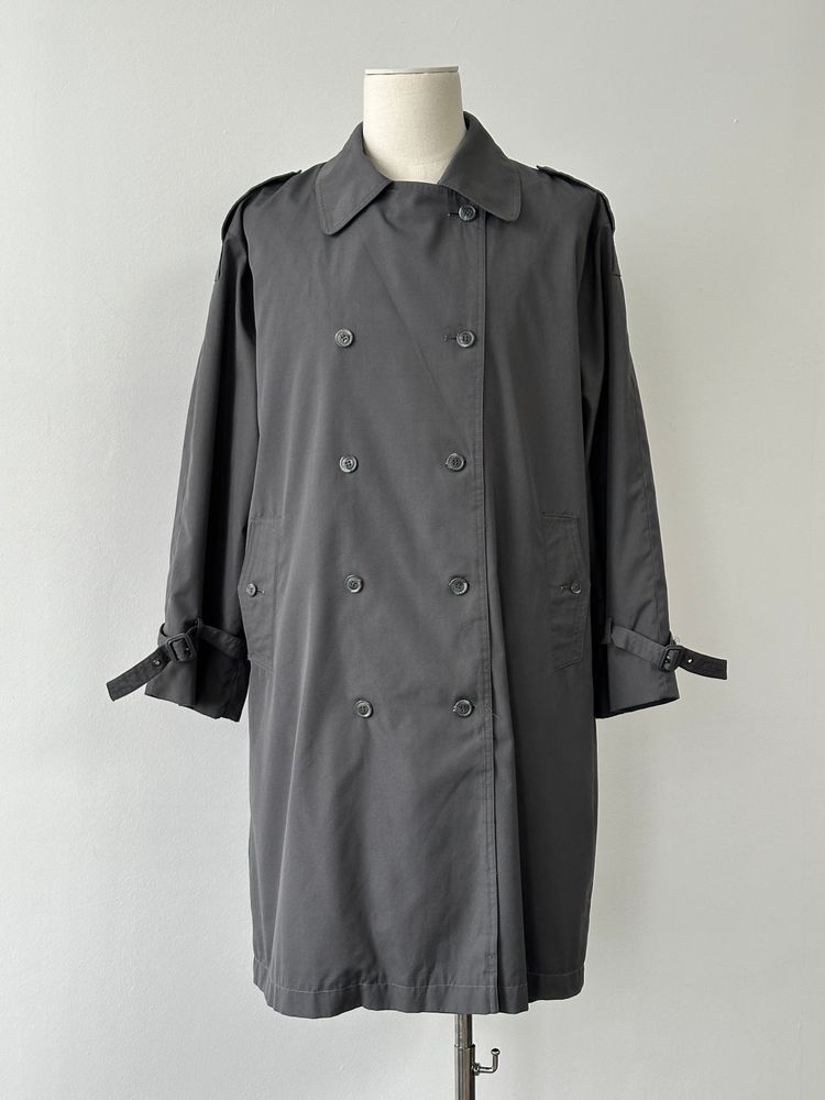 Christian Dior Monsieur 1990s Cotton Belted Trench Coat - L image 1