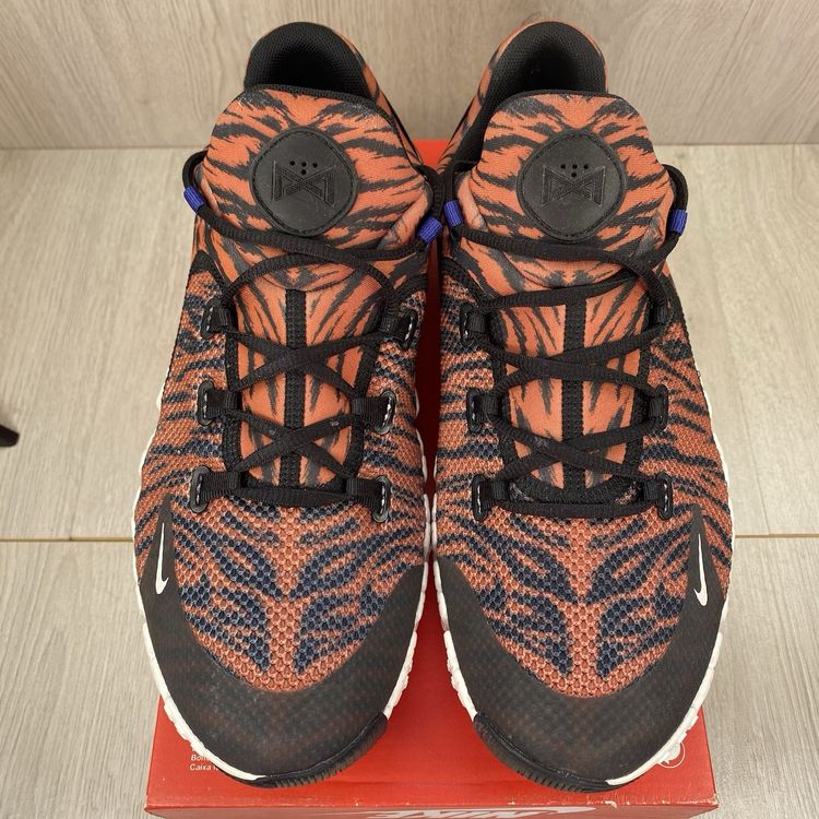Size 9.5 - Nike Free Metcon 4 Trainers Tiger Burnt Sunrise DJ8655-018 3