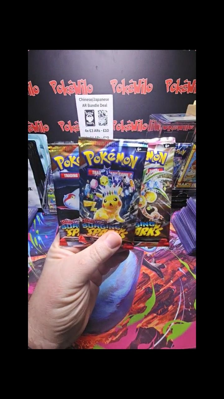 Other 3x Surging Sparks Booster Pacls product image