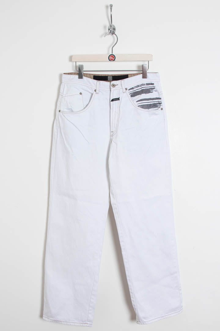 Marithé François Girbaud M+FG Graphic Logo Denim Jeans (W32 x L32) image 1