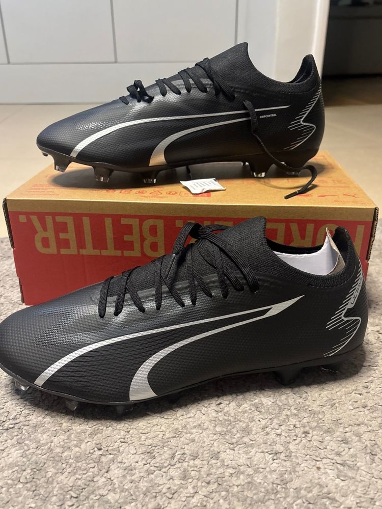 Puma Black Football Boots
