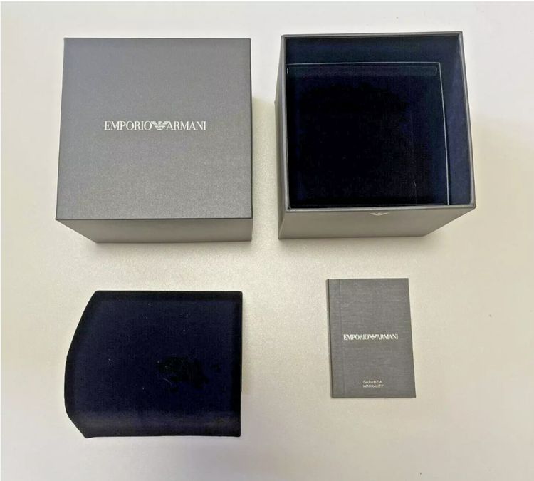 Emporio Armani Men’s Automatic Blue Dial Mario Watch AR60052 3