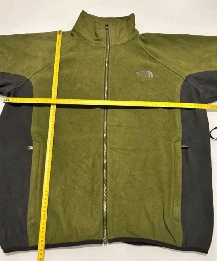 Immagine di The North Face Green And Black Fleece Jacket 5