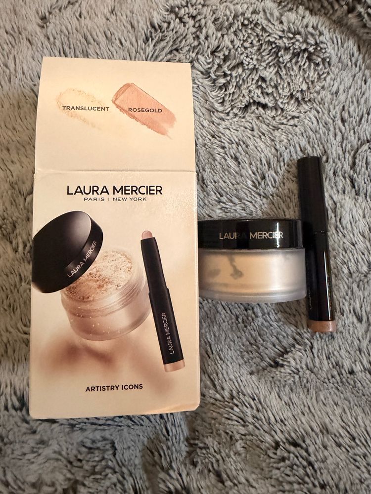 Laura Mercier Translucent Loose Setting Powder And Concealer Stick obraz 2
