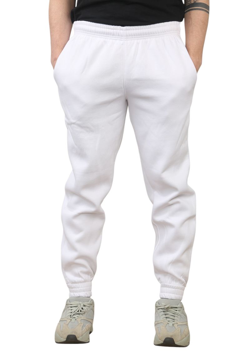 white jogger pants image 2