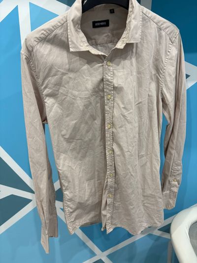 Camicia beige a maniche lunghe Antony Morato