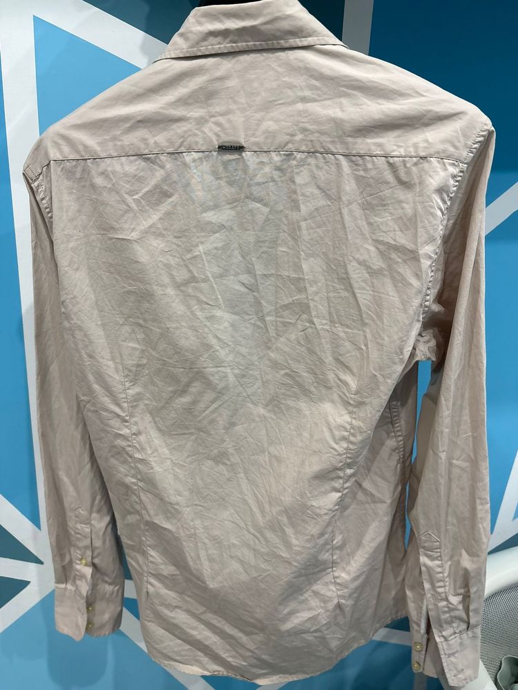 Camicia beige a maniche lunghe Antony Morato imagen 2