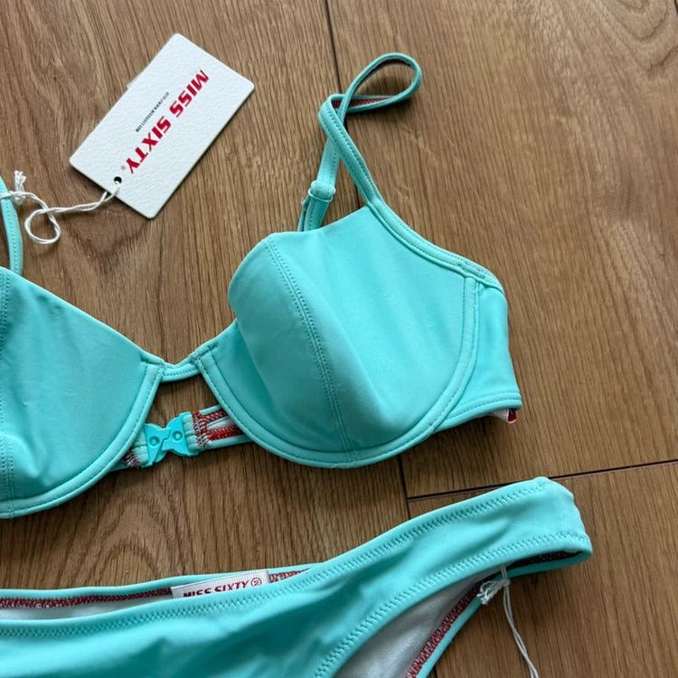 Immagine di BNWT Miss Sixty turquoise Bikini - Size S 3