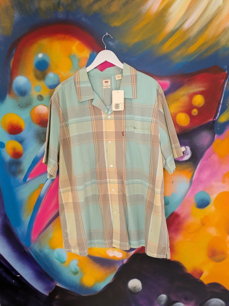 Levi'S Short Sleeve Plaid Shirt imagen 1