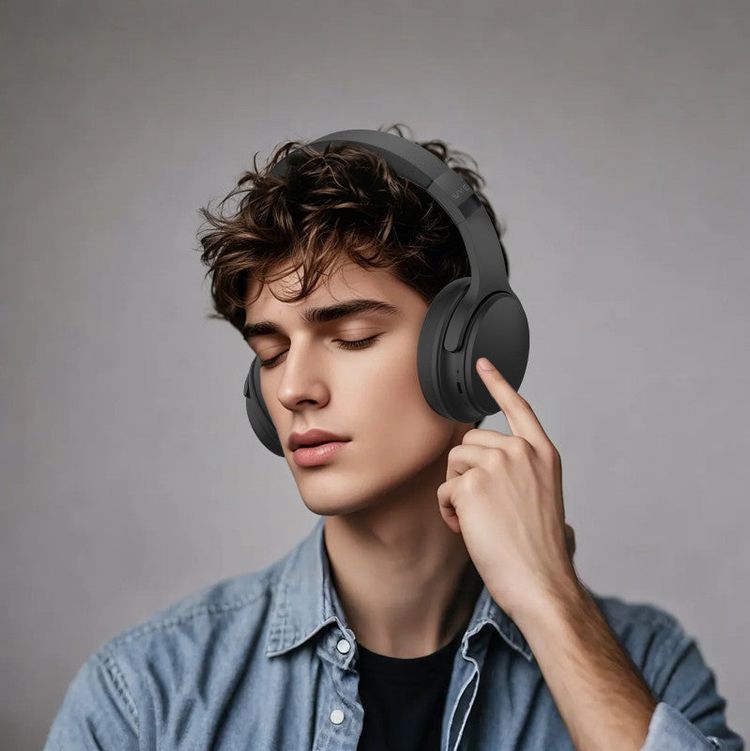 Over-Ear Wireless Audio Headphones image 2