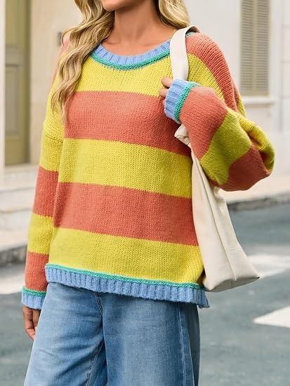 Striped Knit Sweater image 5