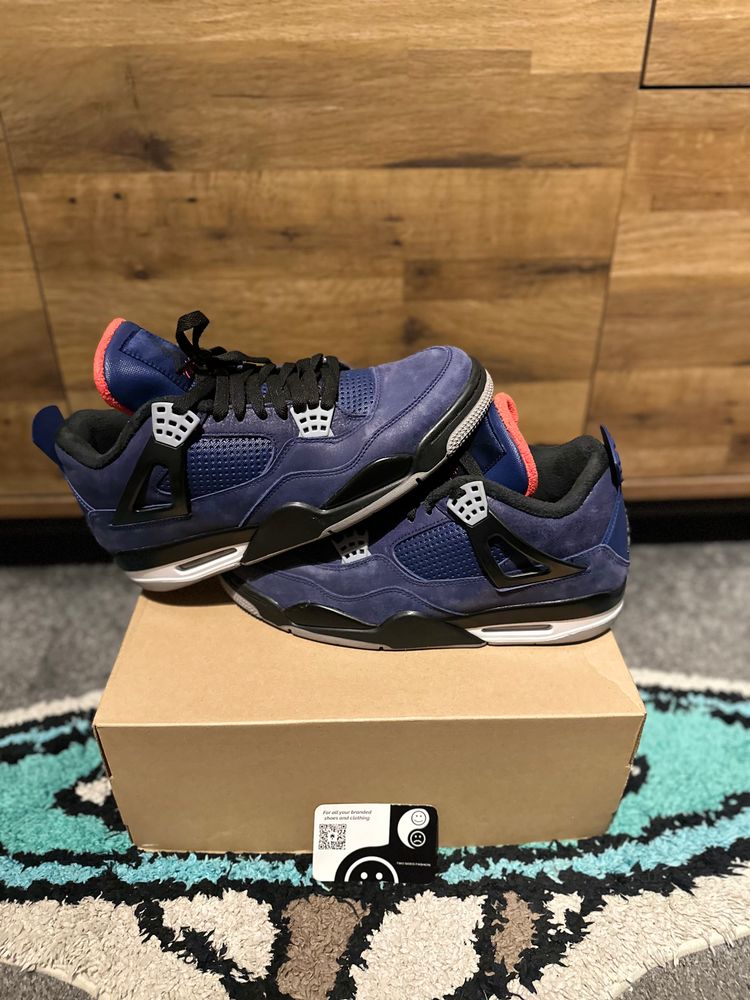 Nike Air Jordan 4 “Winterized Loyal Blue” U.K. 10 2