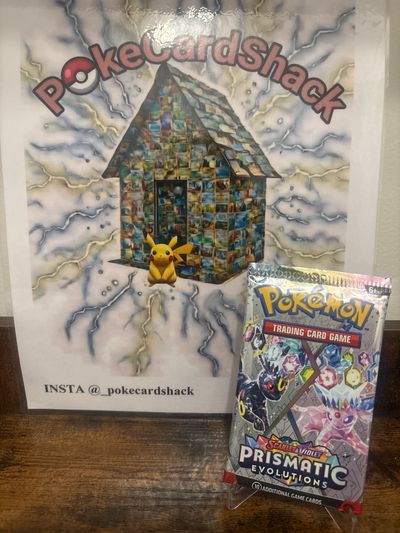 Pokémon Trading Card Game Scarlet & Violet Prismatic Evolutions Booster Pack