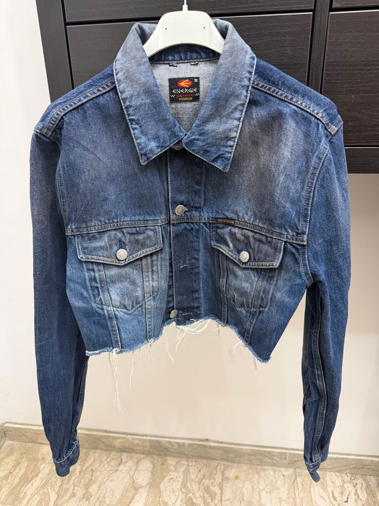 Energie Denim Cropped Jacket image 1
