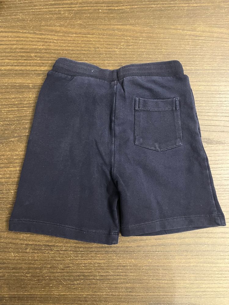 Navy Blue Shorts With Drawstring image 3