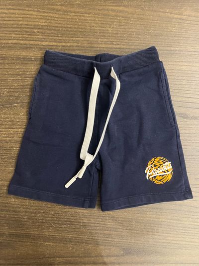 Navy Blue Shorts With Drawstring