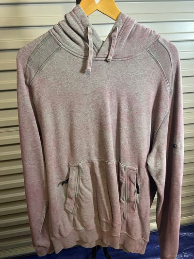 Stone Island Pink Dust L Hoodie NO BADGE 26” ptp