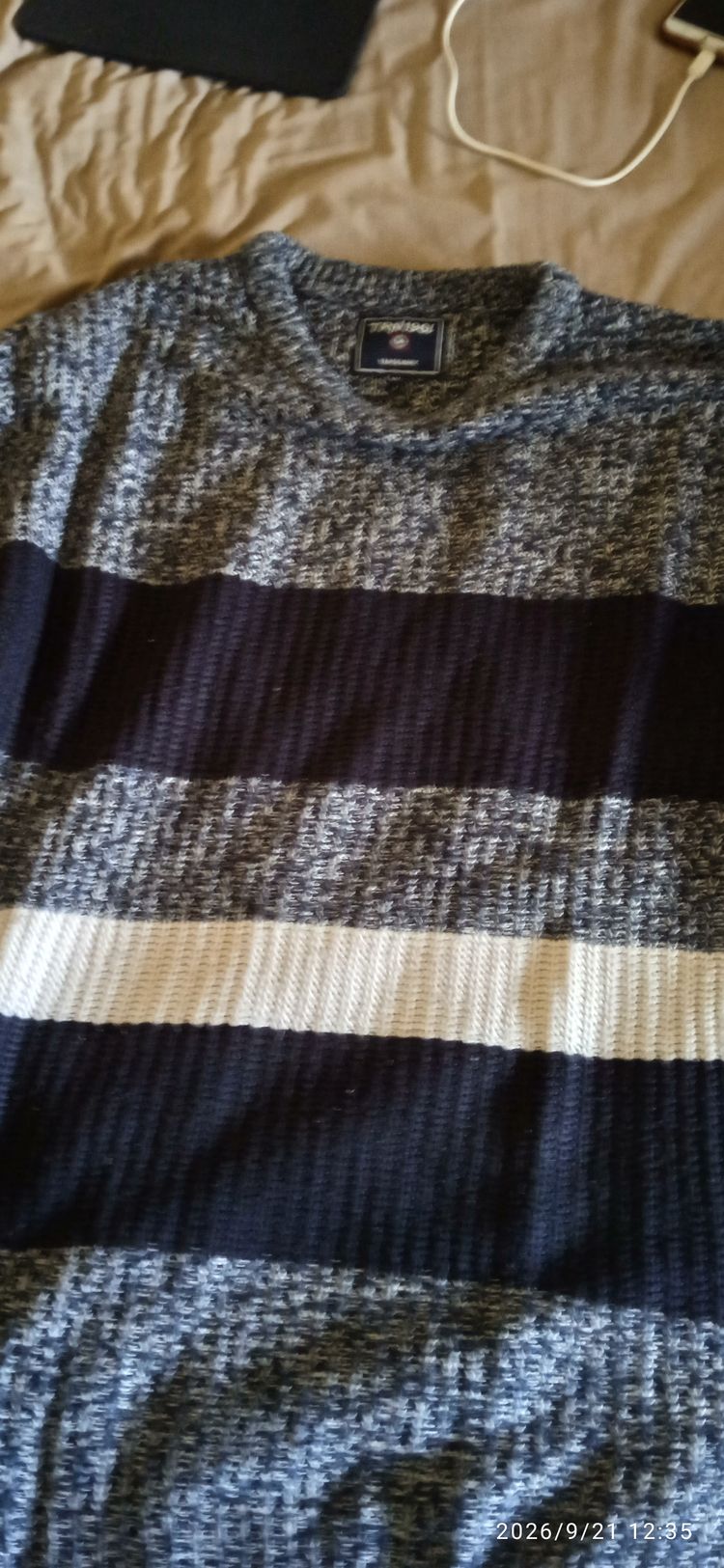 Immagine di Striped Knit Sweater 1