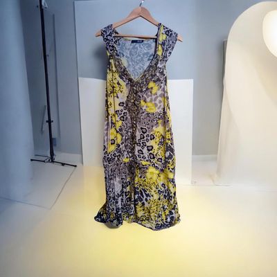 liu jo abito smanicato stampa animalier donna taglia 48 it 2017