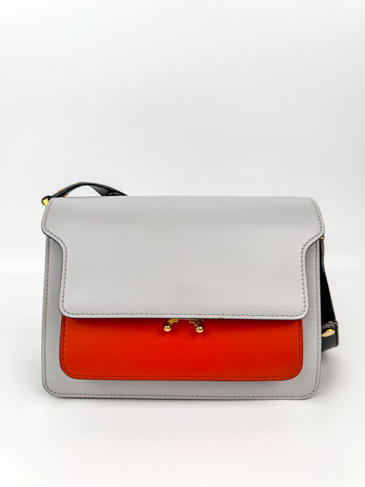 Marni Color Block Leather Shoulder Bag product image