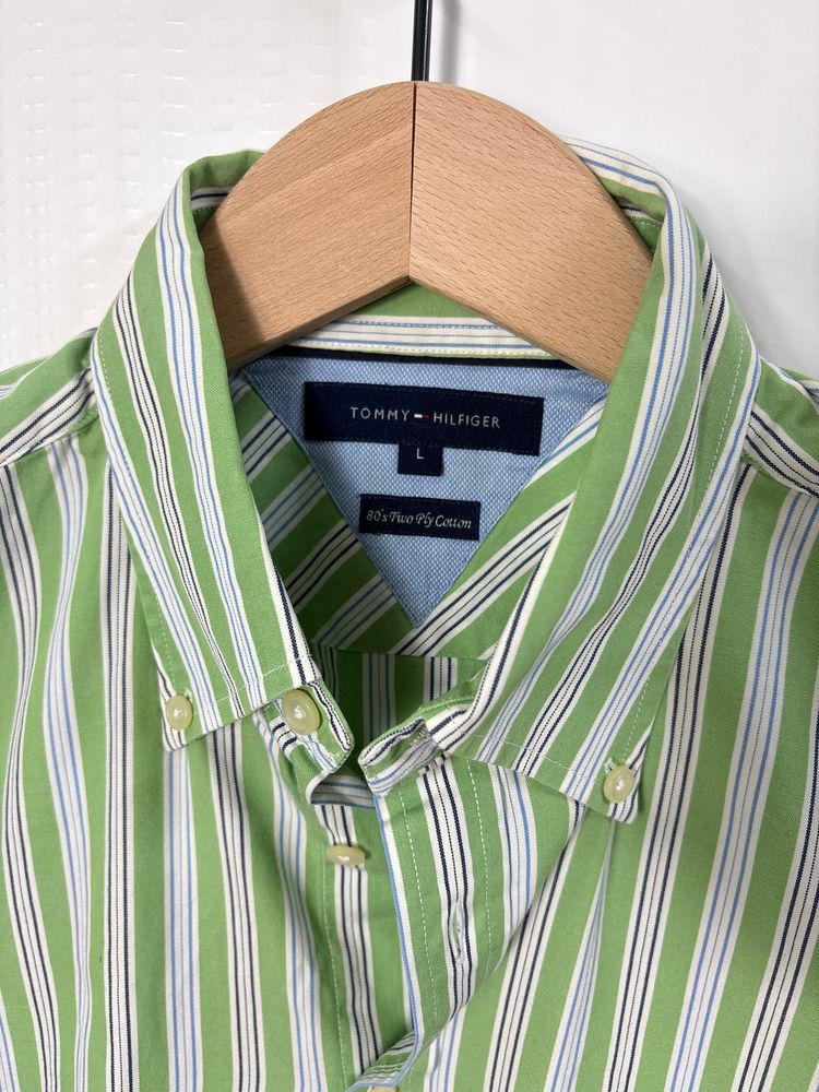 Tommy Hilfiger Men'S Short Sleeve Striped Shirt image 4